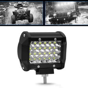 18W 1800LM 4" 4-Row LED Strip Light for Off-road Vehicle Roof - Powerful Illumination