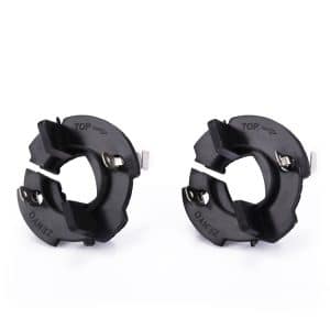 Volkswagen H7 Xenon HID Headlight Bulb Adapter for Golf/Jetta - 1 Pair