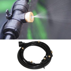 6M PE Mist Cooling System: Easy Install, Multi-Function for Agriculture, Garden, Pool