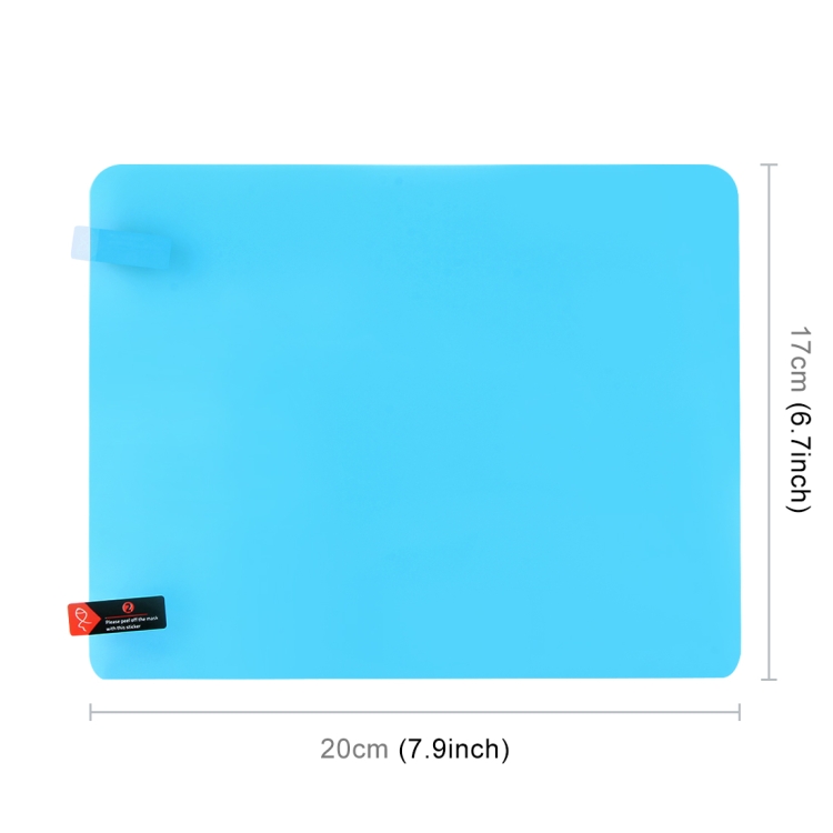 20x17cm Anti-Fog Car Mirror Rain Shield Film - Waterproof Protection 3 20X17Cm Anti-Fog Car Mirror Rain Shield Film - Waterproof Protection - Image 3