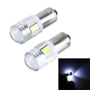 2 PCS BA9S 3W 250 LM 5500K Car Clearance Light with 6 SMD-5630 LEDs