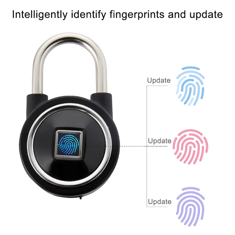 Smart Waterproof Bluetooth Fingerprint Padlock for iOS/Android - Remote Unlocking 8 Smart Waterproof Bluetooth Fingerprint Padlock For Ios/Android - Remote Unlocking - Image 8