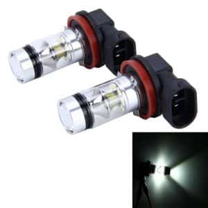 Upgrade Your Ride with H8/H11 10W 500LM 6000K Car Fog Lights (2 PCS) - Bright LEDs