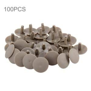 100 Pcs Car Interior Door Panel Clips - Easy Snap-On Installation, Durable Plastic