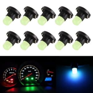 10PCS 2W T4.2 LED Dashboard Gauge Cluster Indicator Lamp - Bright Instrument Panel Bulb
