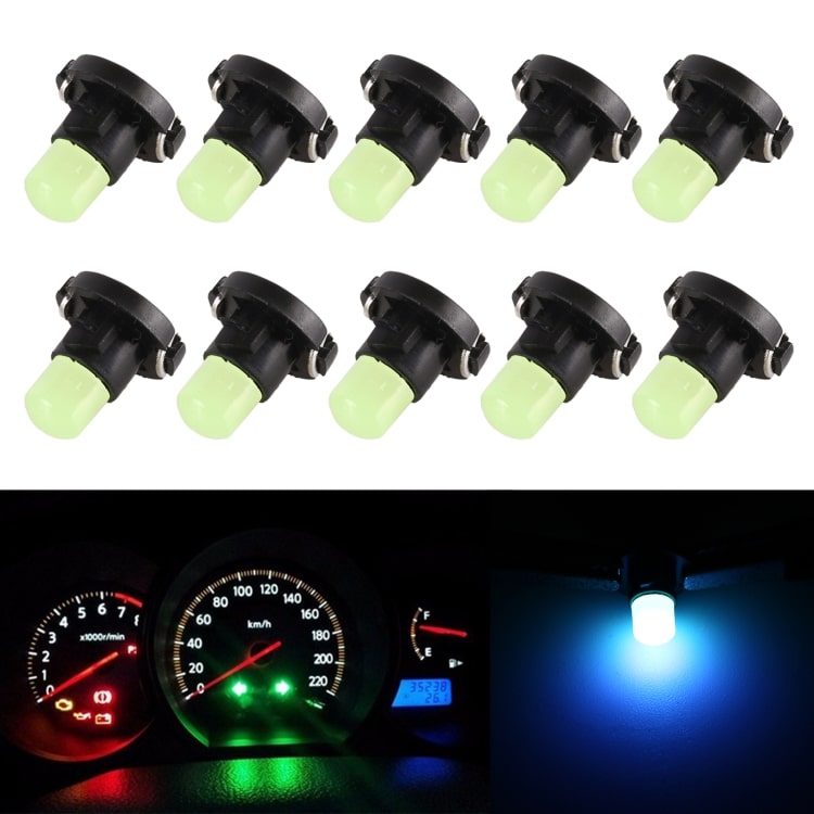 10PCS 2W T4.2 LED Dashboard Gauge Cluster Indicator Lamp - Bright Instrument Panel Bulb 1 10Pcs 2W T4.2 Led Dashboard Gauge Cluster Indicator Lamp - Bright Instrument Panel Bulb