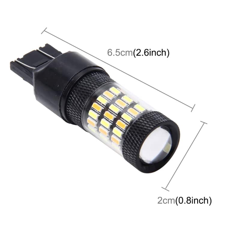 5W 350LM 60 LEDs 12V 6000K SMD-4014 Car Brake Turn Signal Light Kit 5 5W 350Lm 60 Leds 12V 6000K Smd-4014 Car Brake Turn Signal Light Kit - Image 5