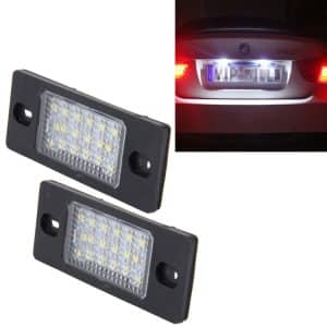 2 PCS LED License Plate Lights for VW Touareg 03-10, Porsche Cayenne 02-10