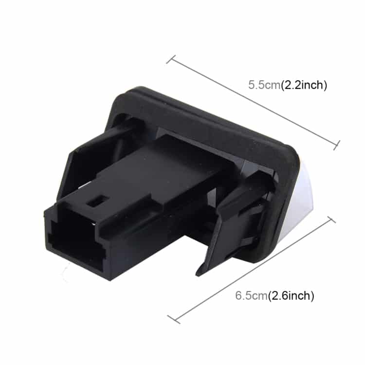 2 PCS LED License Plate Lights with 24 SMD-3528 Lamps for Peugeot Citroen 3 2 Pcs Led License Plate Lights With 24 Smd-3528 Lamps For Peugeot Citroen - Image 3