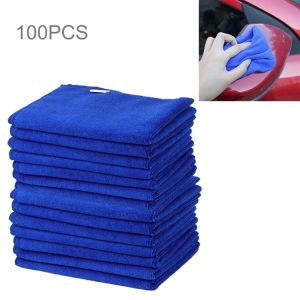 100 PCS 30cm × 30cm Quick Dry Towels - Car Cleaning Cloth for Detailing Care