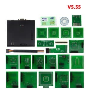 XPROG V5.55 ECU Programmer - Black Metal Box, High-Speed Programming Interface
