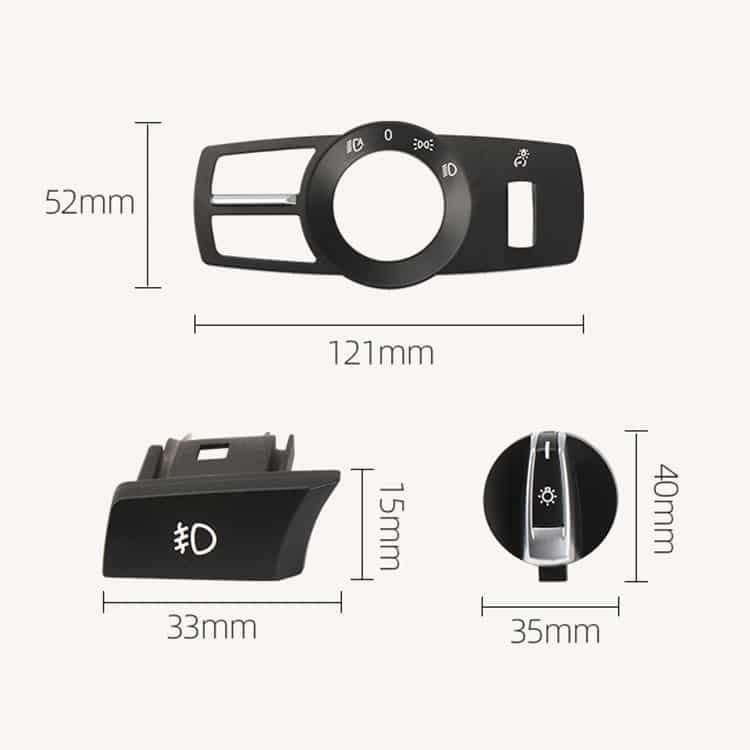 BMW 5 Series 2010-2017 Left Driving Fog Light Switch - Easy Control & Visibility 3 Bmw 5 Series 2010-2017 Left Driving Fog Light Switch - Easy Control &Amp; Visibility - Image 3