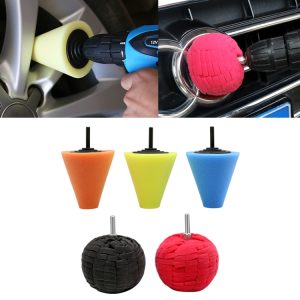 5-in-1 Car Polishing Disc Set - 3" Wheel Rim Polishing Kit