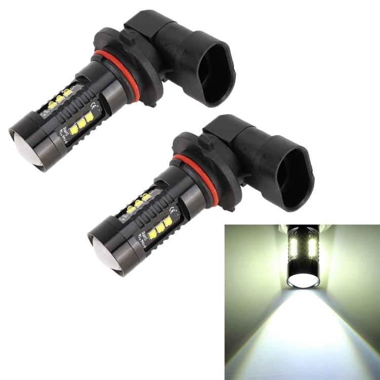 2 PCS 9005 / 9006 DC12V 4.3W 6000K 500LM Car Fog Lights with 12LEDs SMD-2525 1 2 Pcs 9005 / 9006 Dc12V 4.3W 6000K 500Lm Car Fog Lights With 12Leds Smd-2525