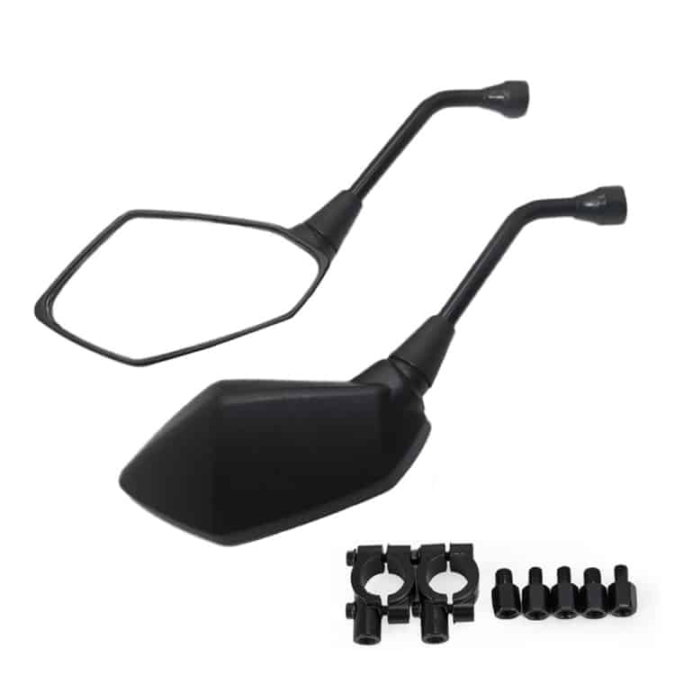 ZF001-185B Pair Rearview Mirror Reflective Mirror for Four-wheeler ATV 1 Zf001-185B Pair Rearview Mirror Reflective Mirror For Four-Wheeler Atv
