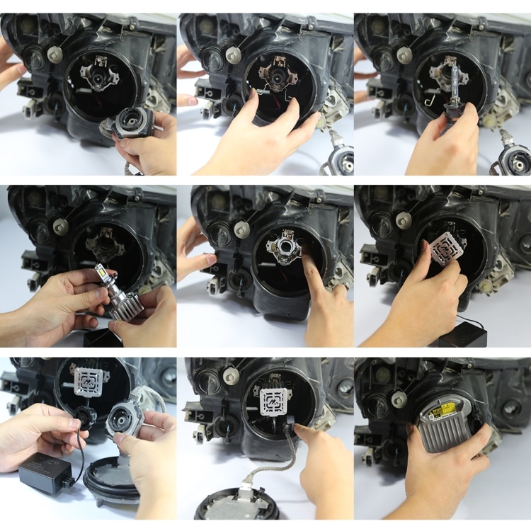 Upgrade your Car Lighting: D Series D4S HID Ballast to LED Headlight Kit, 6000K, 5000LM 6 Upgrade Your Car Lighting: D Series D4S Hid Ballast To Led Headlight Kit, 6000K, 5000Lm - Image 6