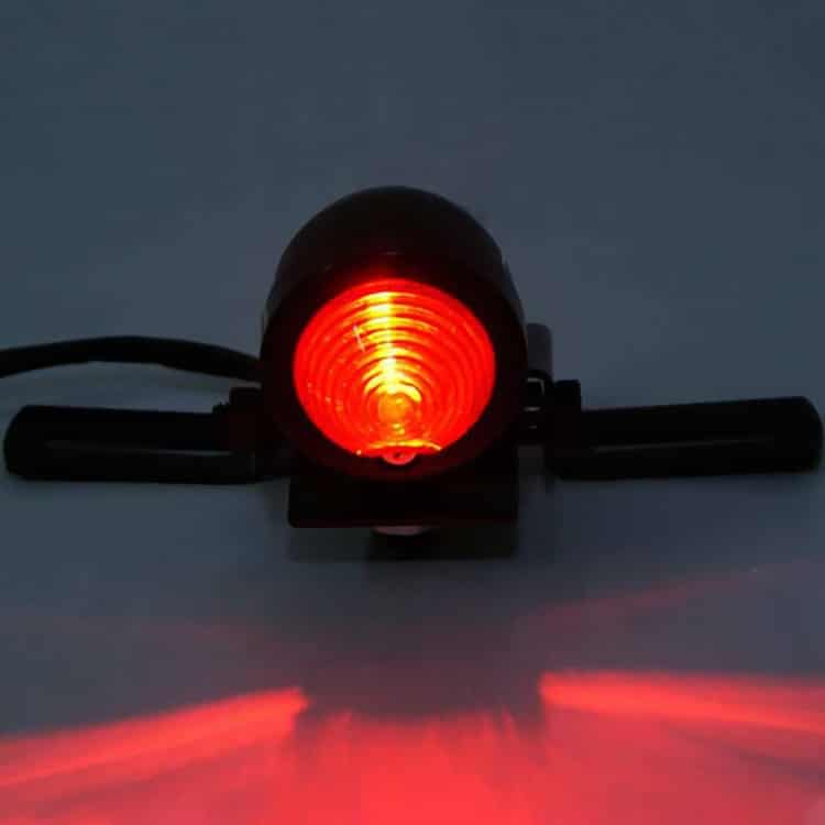 2 PCS KC-WD-FGZXD Motorcycle Retro Round Brake Light with License Plate Holder 7 2 Pcs Kc-Wd-Fgzxd Motorcycle Retro Round Brake Light With License Plate Holder - Image 7