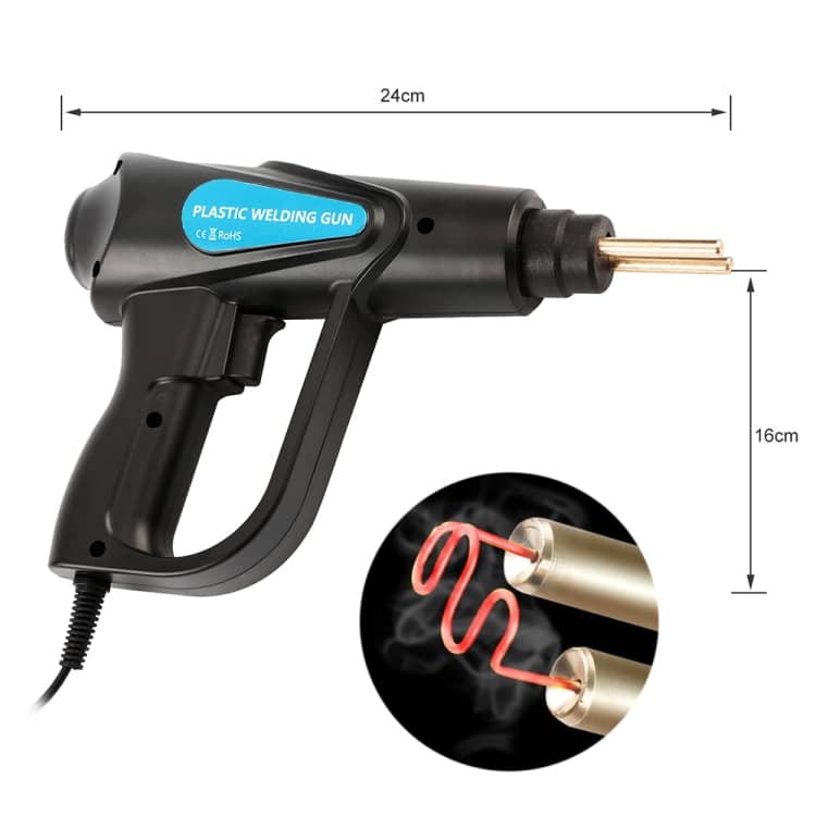 70W Hot Stapler Plastic Welding Machine Kit for Car Bumper Repair 2 70W Hot Stapler Plastic Welding Machine Kit For Car Bumper Repair - Image 2