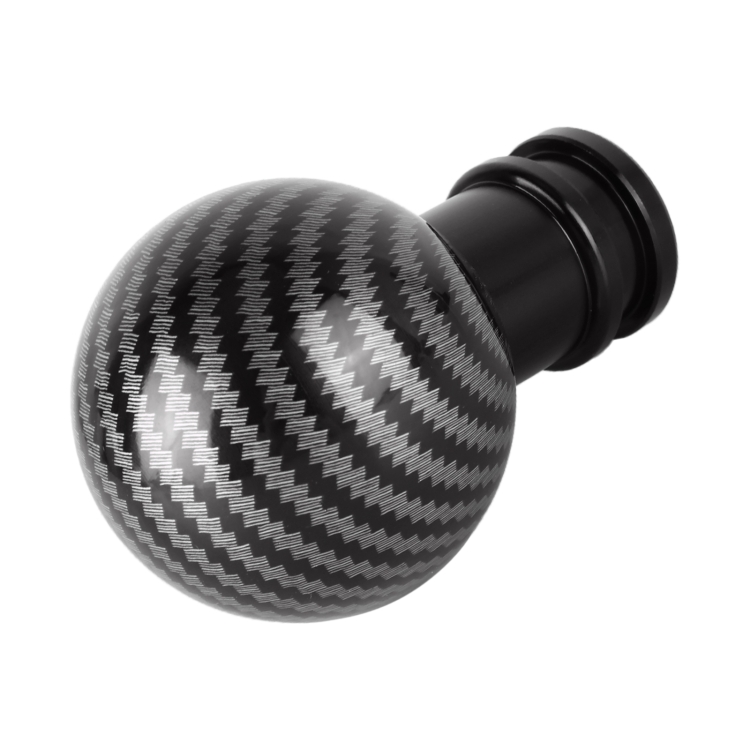 Carbon Fiber Texture Universal Car Metal Gear Shift Knob - Upgrade Your Ride 2 Carbon Fiber Texture Universal Car Metal Gear Shift Knob - Upgrade Your Ride - Image 2