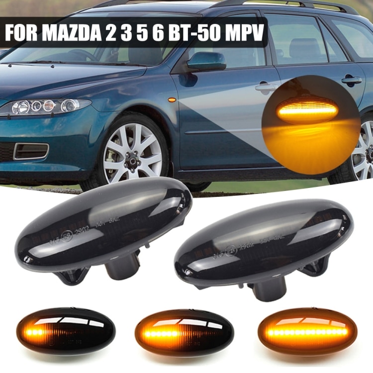 2pc Mazda 2 DY 2003-2007 LED Fender Side Light Kit - Enhanced Car Visibility 4 2Pc Mazda 2 Dy 2003-2007 Led Fender Side Light Kit - Enhanced Car Visibility - Image 4
