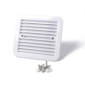 12V White Air Vent Fan for RV Caravan - Enhance Air Ventilation, Easy Install
