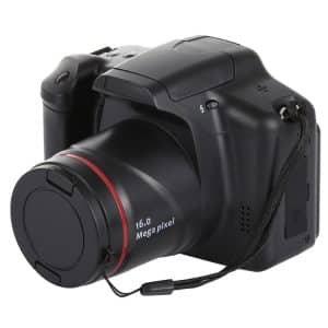 1.3MP HD DV SLR Camera, 2.4" LCD, FHD 720P Recording, EIS - Capture High-Quality Memories