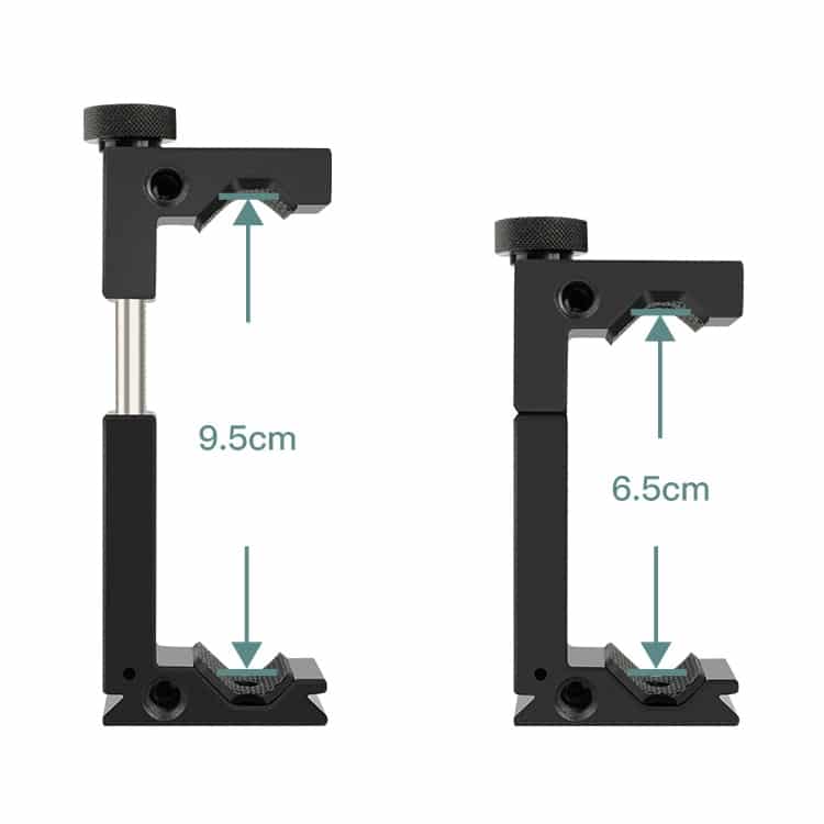 YICHUANG JH-01 Aluminum Alloy Phone Tripod Clip Holder for 65-95cm Lengo 5 Yichuang Jh-01 Aluminum Alloy Phone Tripod Clip Holder For 65-95Cm Lengo - Image 5