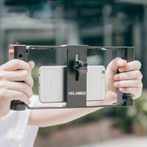 YELANGU PC02A Smartphone Video Rig Stabilizer for Vlogging & Filmmaking