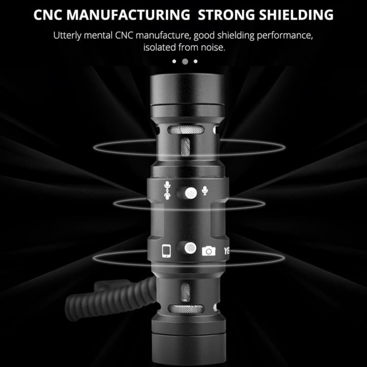 YELANGU MIC11 Two-way Recording Microphone for SLR Cameras & Mobile Phones 7 Yelangu Mic11 Two-Way Recording Microphone For Slr Cameras &Amp; Mobile Phones - Image 7