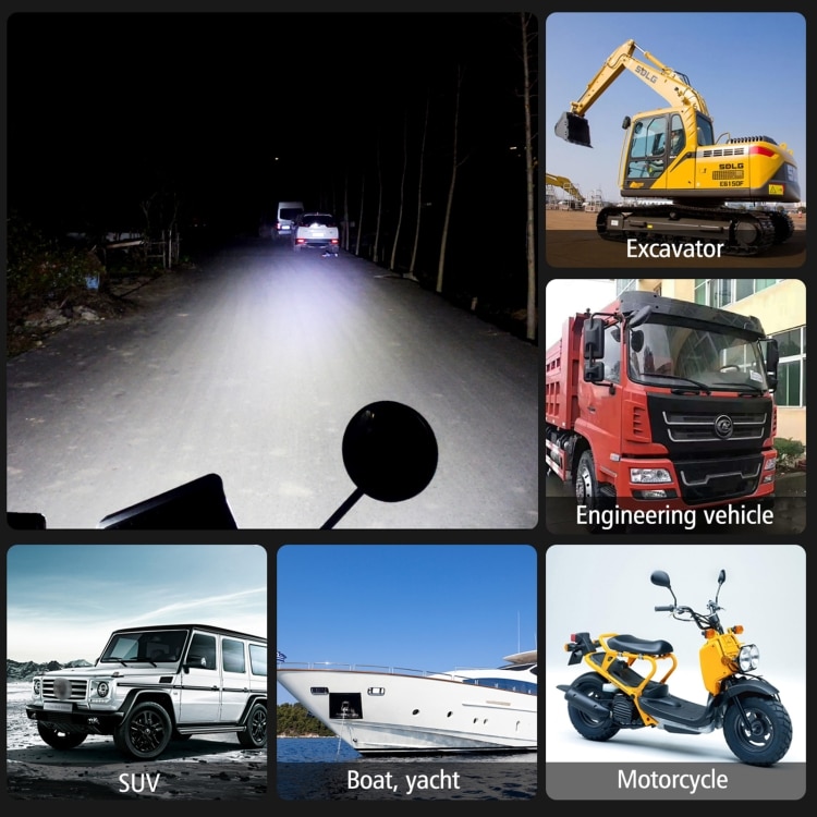 WUPP CS-1243A1 Car 4" Square 20LEDs Work Light - Enhanced Visibility for Vehicles 8 Wupp Cs-1243A1 Car 4&Quot; Square 20Leds Work Light - Enhanced Visibility For Vehicles - Image 8