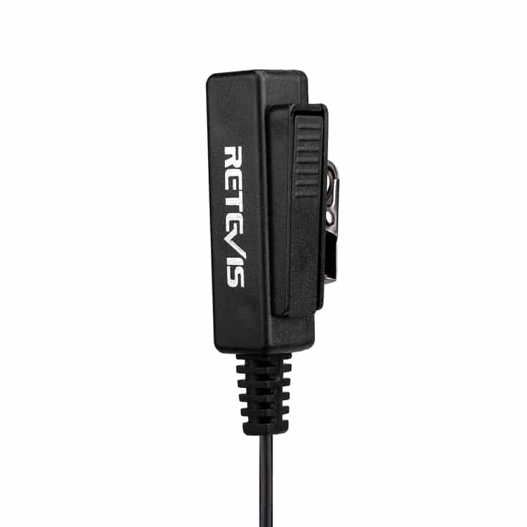 RETEVIS TK 2 Pin Covert Acoustic Tube Mic - Long Clip for H-777 / RT-5R 5 Retevis Tk 2 Pin Covert Acoustic Tube Mic - Long Clip For H-777 / Rt-5R - Image 5