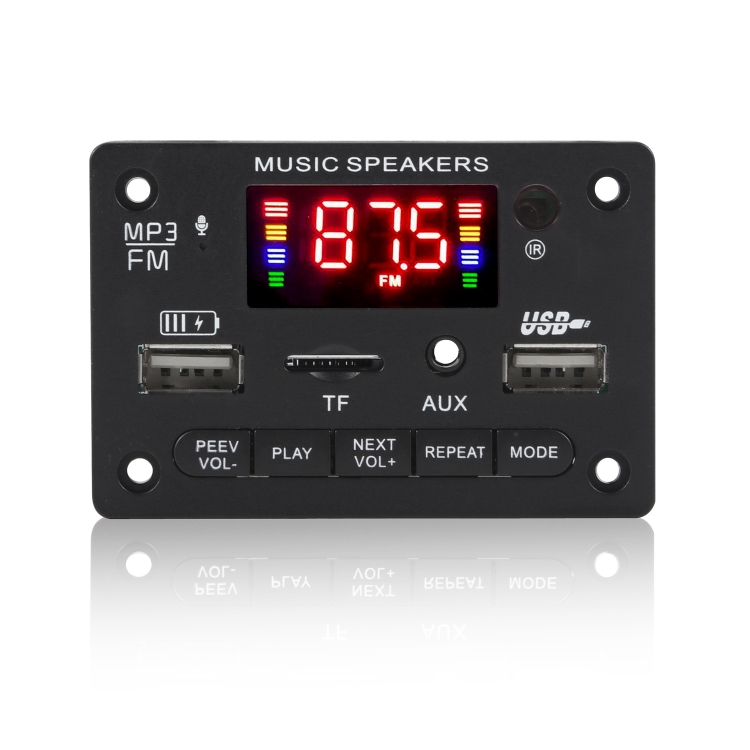 JX-810BT Car Audio MP3 Player Board - Bluetooth, Remote, FM Radio, USB 2 Jx-810Bt Car Audio Mp3 Player Board - Bluetooth, Remote, Fm Radio, Usb - Image 2