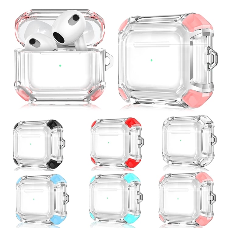Anti-drop Transparent PC Earphone Case with Hanging Loop for AirPods 3 2 Eda002034901 B1.Jpg