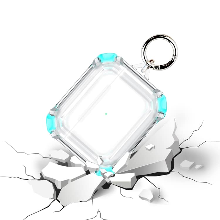 Anti-drop Transparent PC Earphone Case with Hanging Loop for AirPods 3 4 Eda002034901A 2.Jpg