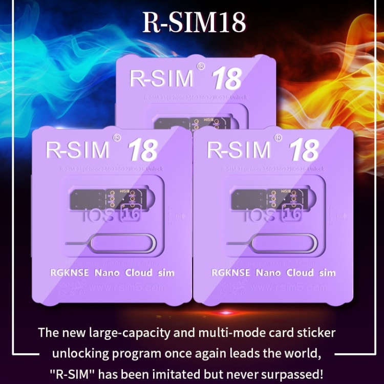 R-SIM 18: Universal 5G Unlock Card for iOS16 - Convert Locked to Unlocked 4 R-Sim 18: Universal 5G Unlock Card For Ios16 - Convert Locked To Unlocked - Image 4