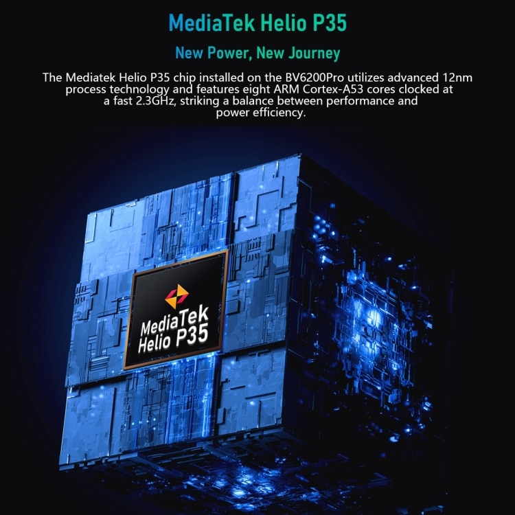 Blackview BV6200 Pro: Rugged 6.56" Smartphone, 128GB Storage, NFC, IP68/IP69K 16 Eda0055033 B15.Jpg