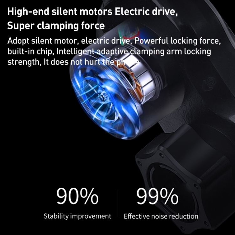 Wireless Fast Charging Car Holder with Infrared Induction - D7 Air Outlet 4 Wireless Fast Charging Car Holder With Infrared Induction - D7 Air Outlet - Image 4