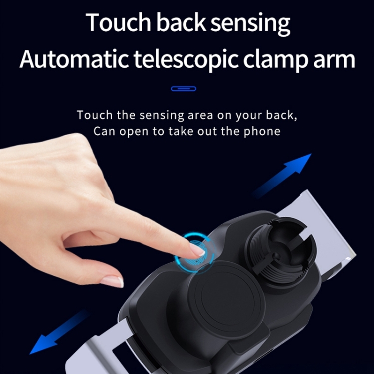 Wireless Fast Charging Car Holder with Infrared Induction - D7 Air Outlet 6 Wireless Fast Charging Car Holder With Infrared Induction - D7 Air Outlet - Image 6