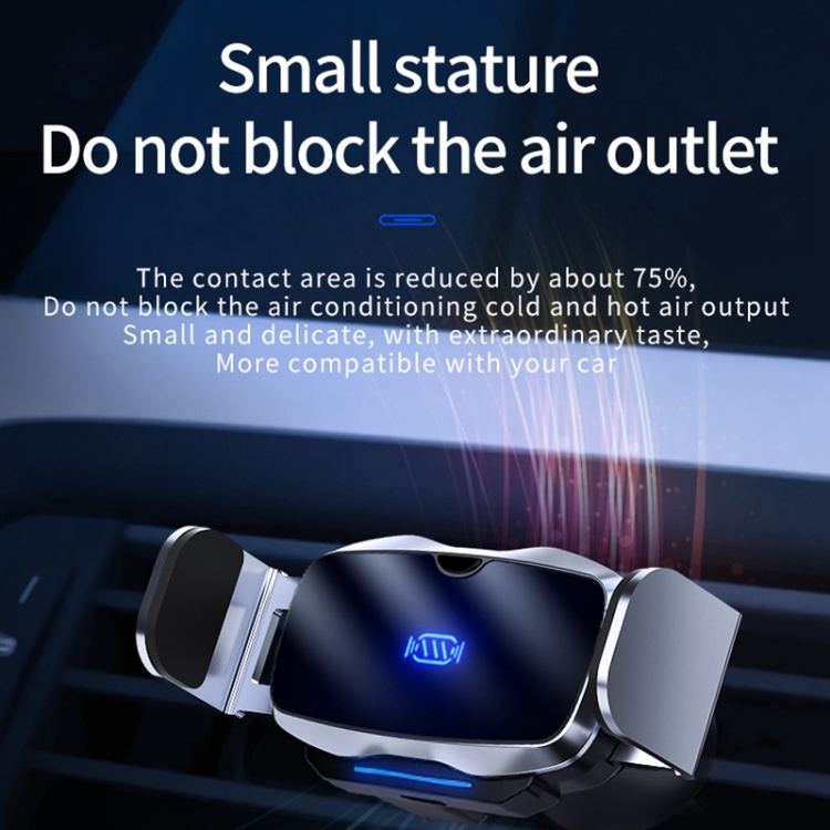 Wireless Fast Charging Car Holder with Infrared Induction - D7 Air Outlet 9 Wireless Fast Charging Car Holder With Infrared Induction - D7 Air Outlet - Image 9