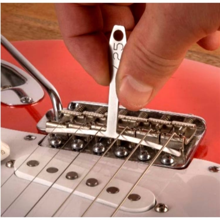 9-in-1 Guitar Tool: Neck Fingerboard Fret Ruler, String Yard Caliper -Adjustable 3 9-In-1 Guitar Tool: Neck Fingerboard Fret Ruler, String Yard Caliper -Adjustable - Image 3