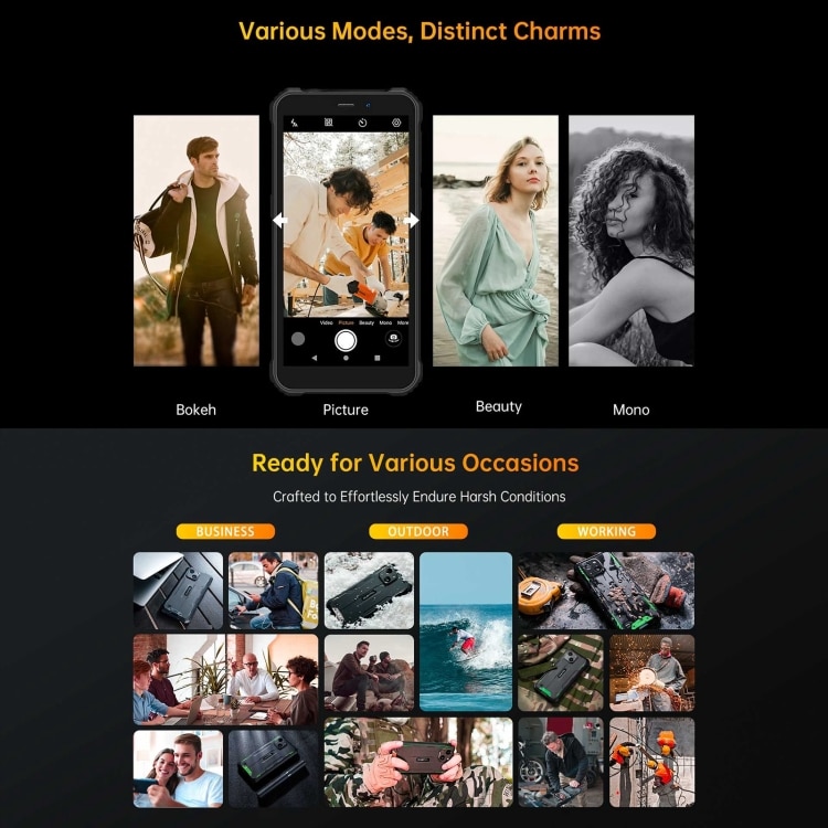 Oukitel WP32: IP68/IP69K, 5.93" Android 13, Unisoc Tiger T606, NFC, 4G, 4GB+128GB 8 Eda0062796 B7.Jpg