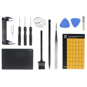 14-in-1 Metal + Plastic iPhone Repair Tool Kit - JF-8147, Ultimate DIY Solution