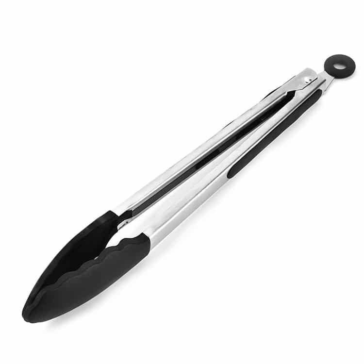 12" Silicone Non-slip Food Bread BBQ Clip Tongs - Kitchen Essential 2 12&Quot; Silicone Non-Slip Food Bread Bbq Clip Tongs - Kitchen Essential - Image 2