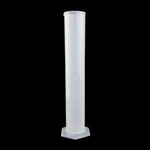 1000mL PP Plastic Graduated Cylinder with Hexagonal Base - Precise Measurement
