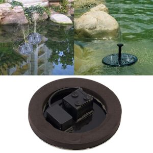 Solar Floating Garden Fountain Kit - 16cm, Waterfalls, Pools, Parks