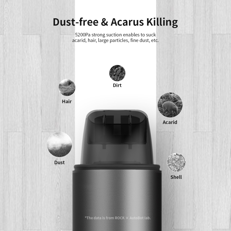ROCK x AutoBot V2 Portable Car Vacuum - Strong Suction Power, On-The-Go Cleaning 6 Rock X Autobot V2 Portable Car Vacuum - Strong Suction Power, On-The-Go Cleaning - Image 6