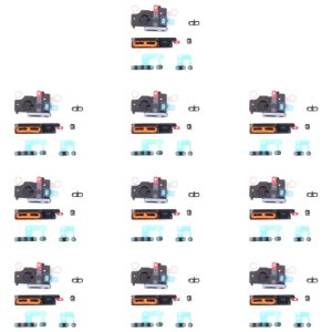 10 PCS Speaker Dustproof Mesh with Frame for iPhone 12 • Enhanced Sound Quality