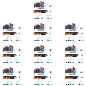 10 PCS Speaker Dustproof Mesh with Frame for iPhone 12 Pro - Enhanced Audio Protection.