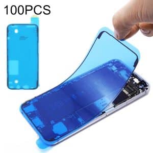100 PCS Waterproof Adhesive Stickers for iPhone 13 Pro LCD Frame Bezel