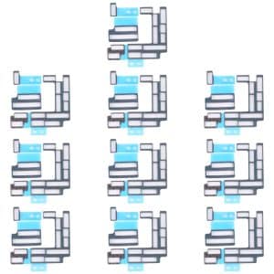 10 Sets iPhone 13 Pro Mainboard FPC Connector Foam Pads - Reliable Adhesive
